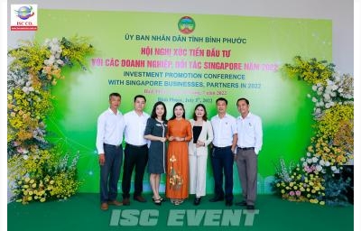BÌNH PHƯỚC ĐÓN HÀNG TRĂM DOANH NGHIỆP, NHÀ ĐẦU TƯ SINGAPORE THAM GIA HỘI NGHỊ XÚC TIẾN ĐẦU TƯ NĂM 2022